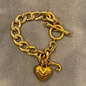 Juicy Couture Gold Toggle Bracelet